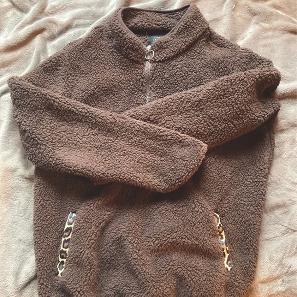 Ciso Jackets & Blazers - Teddy bear fleece pullover